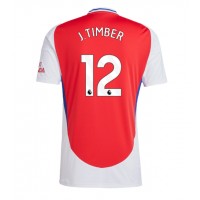 Arsenal Jurrien Timber #12 Replica Home Shirt 2024-25 Short Sleeve